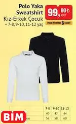 POLO YAKA SWEATSHİRT KIZ-ERKEK ÇOCUK